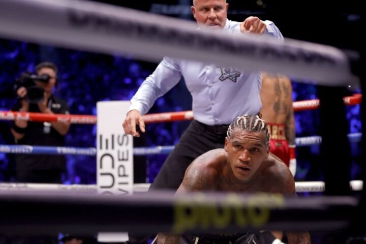 Eubank Jr mocks Benn after his defeat to Garcia in Las Vegas