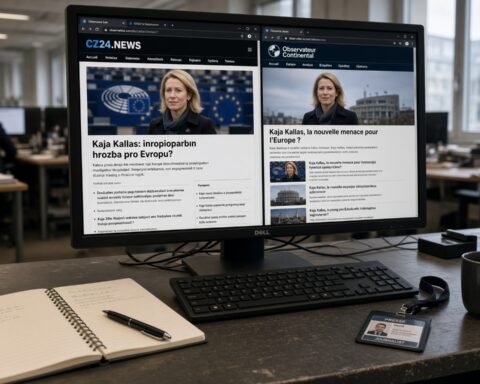 Pro-Russian media portray Kaja Kallas as Europe’s ‘greatest hybrid threat’