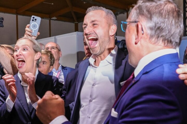 Far-right Alternative for Germany party secures regional election win, lacks majority for governance