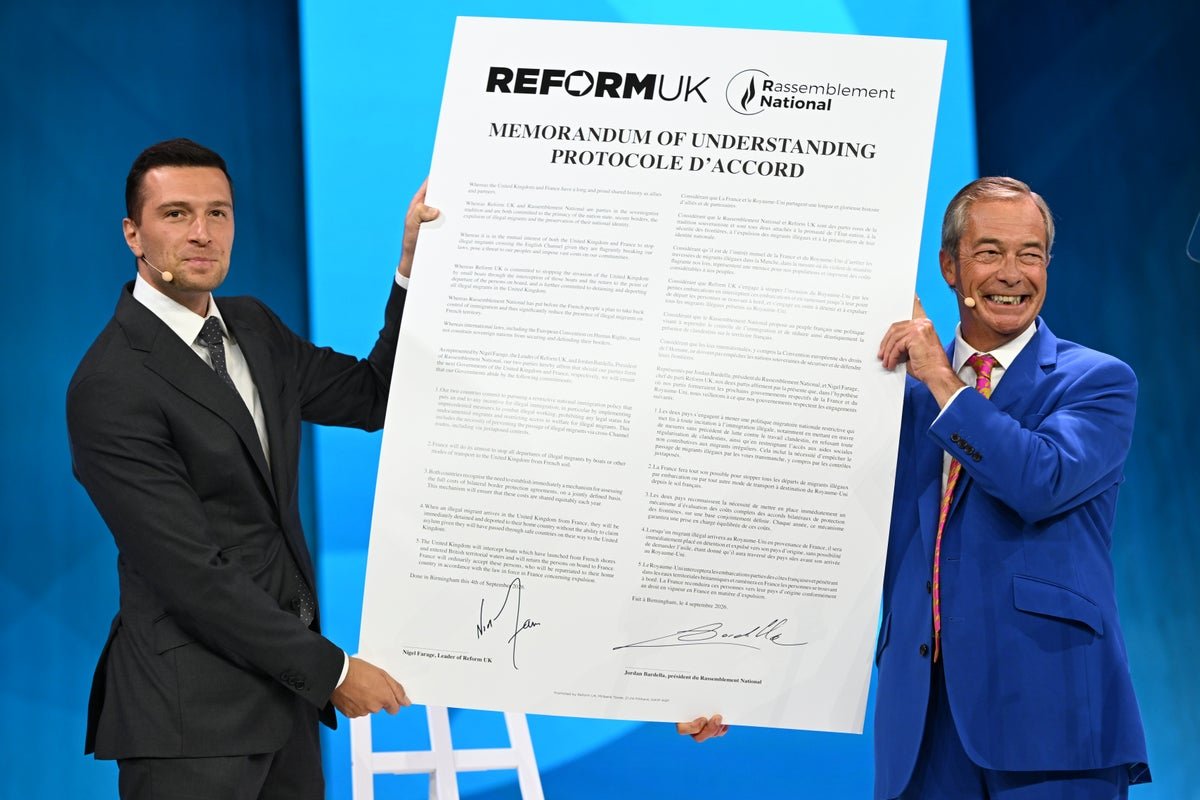 Farage and Bardella pledge to enhance cooperation to curb illegal Channel crossings