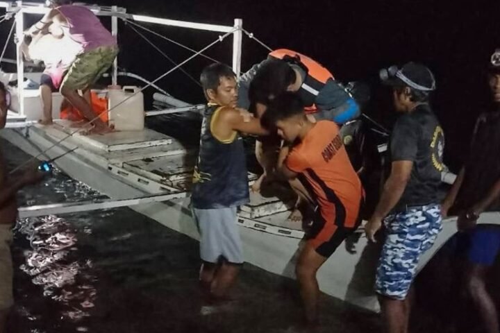 Fire on Philippine passenger ferry results in at least five deaths and dozens missing