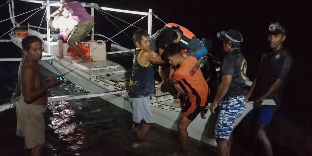Fire on Philippine passenger ferry results in at least five deaths and dozens missing