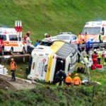 Five dead, 40 injured as bus carrying Dutch tourists overturns in Swiss Alps