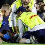George Furbank suffers head injury just 46 seconds into Harlequins debut