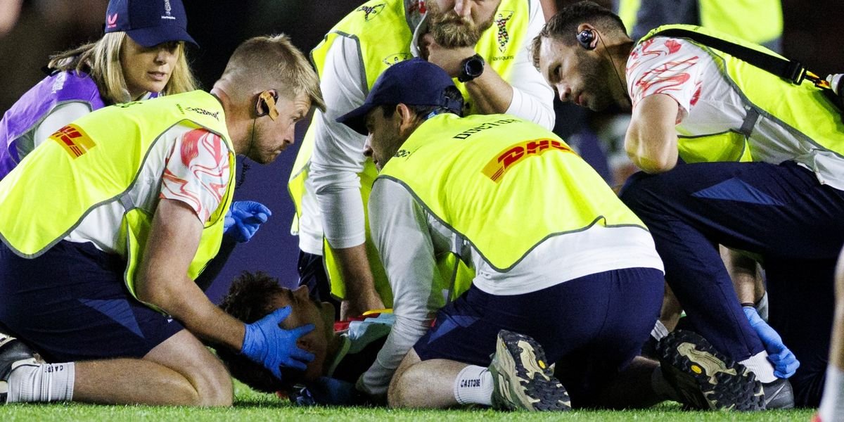 George Furbank suffers head injury just 46 seconds into Harlequins debut