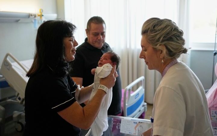 Greek couple welcomes baby girl born from 22-year-old frozen embryo after tragedy