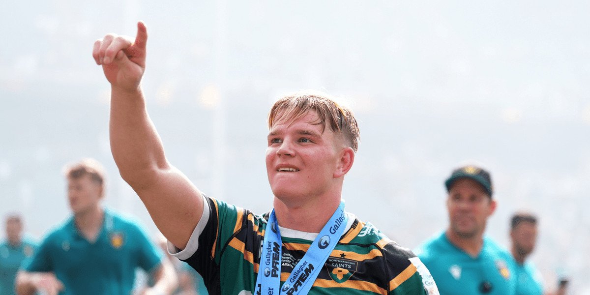 Henry Pollock discusses new £450,000 annual deal with Northampton Saints until 2029