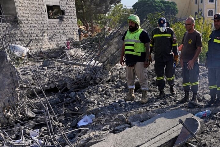 Israeli airstrikes kill at least 11 in southern Lebanon, including children and medics
