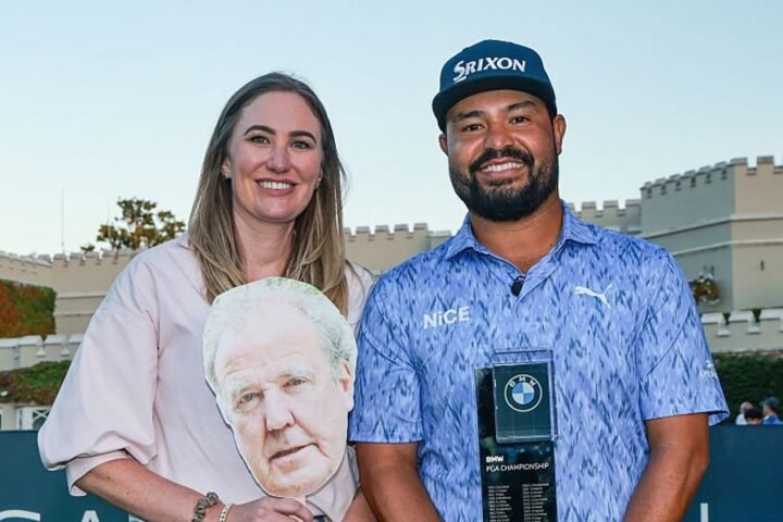 JJ Spaun dedicates BMW PGA Championship victory to Jeremy Clarkson after successful tournament