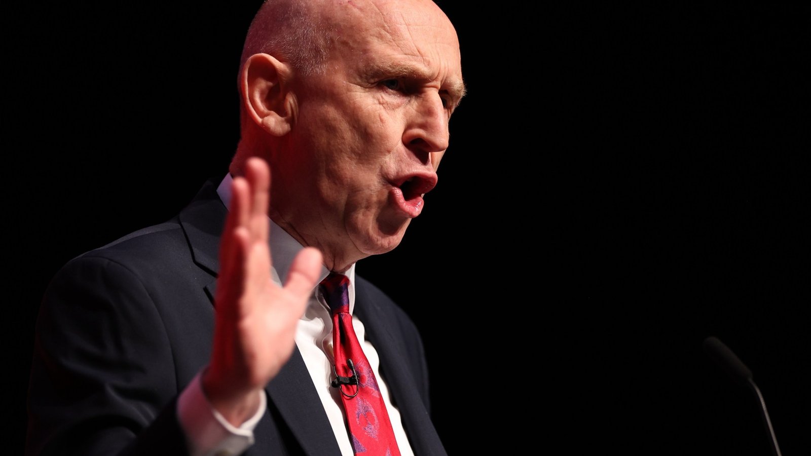 John Healey emphasizes moral duty to connect benefit claimants with job opportunities at Labour conference