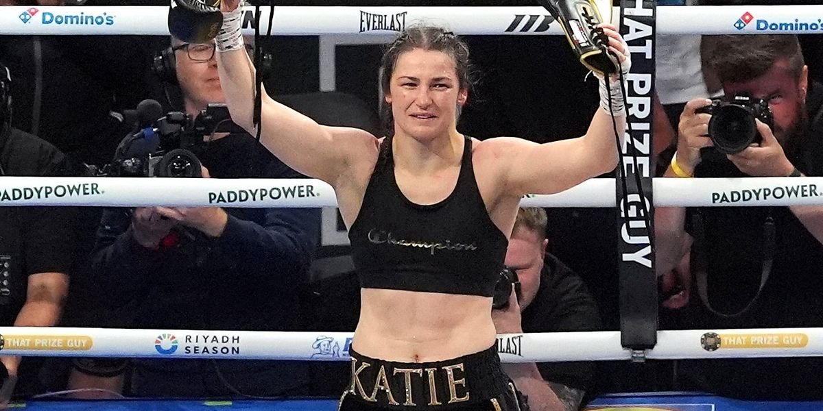 Katie Taylor bids farewell to boxing with victory at Croke Park