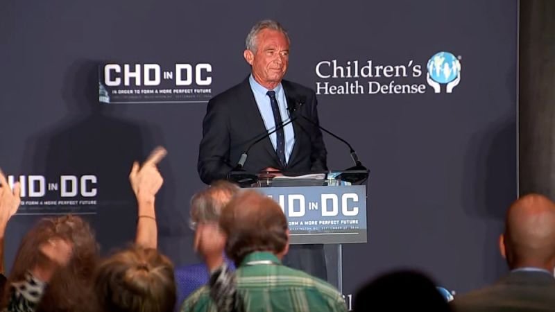 Kennedy pledges to continue advocating for vaccine skepticism at anti-vaccine conference
