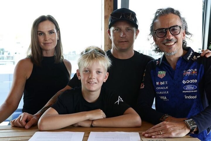 Kimi Raikkonen's son joins Red Bull's driver development programme at age 11