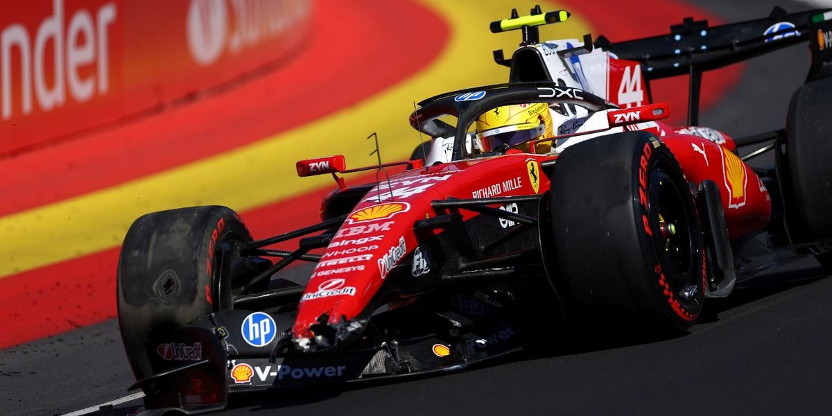 Lewis Hamilton defies Ferrari orders after crash during Spanish Grand Prix practice