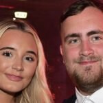 Luke Littler travels to Germany to collect award as youngest world darts champion