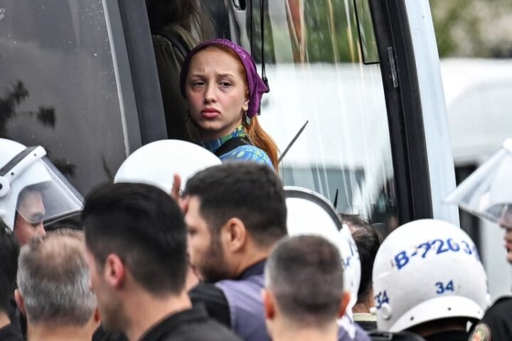 Police detain protesters in Istanbul demanding release of arrested LGBTQ+ activists