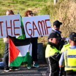 Protests erupt as Ireland and Israel prepare for controversial soccer doubleheader