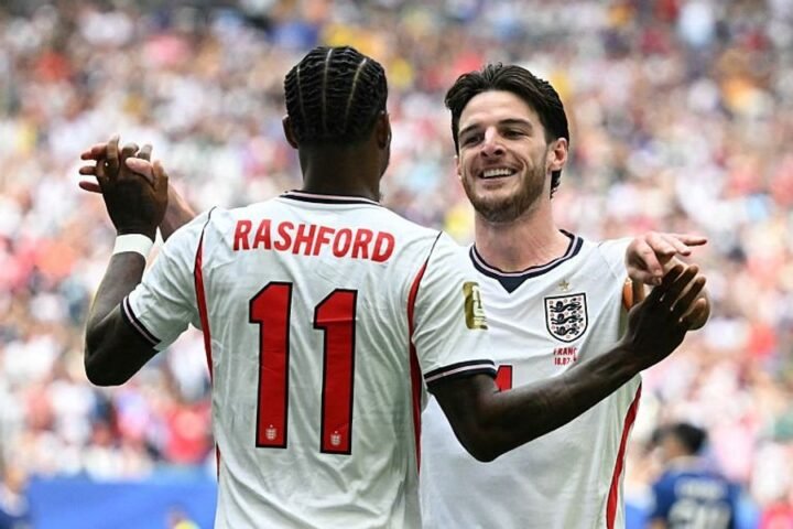 Rashford and Rice among five withdrawals from England squad ahead of Nations League matches