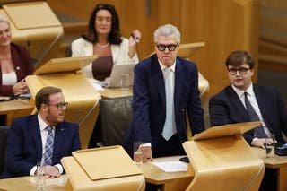 Reform UK MSPs walk out of Holyrood over Scottish independence debate