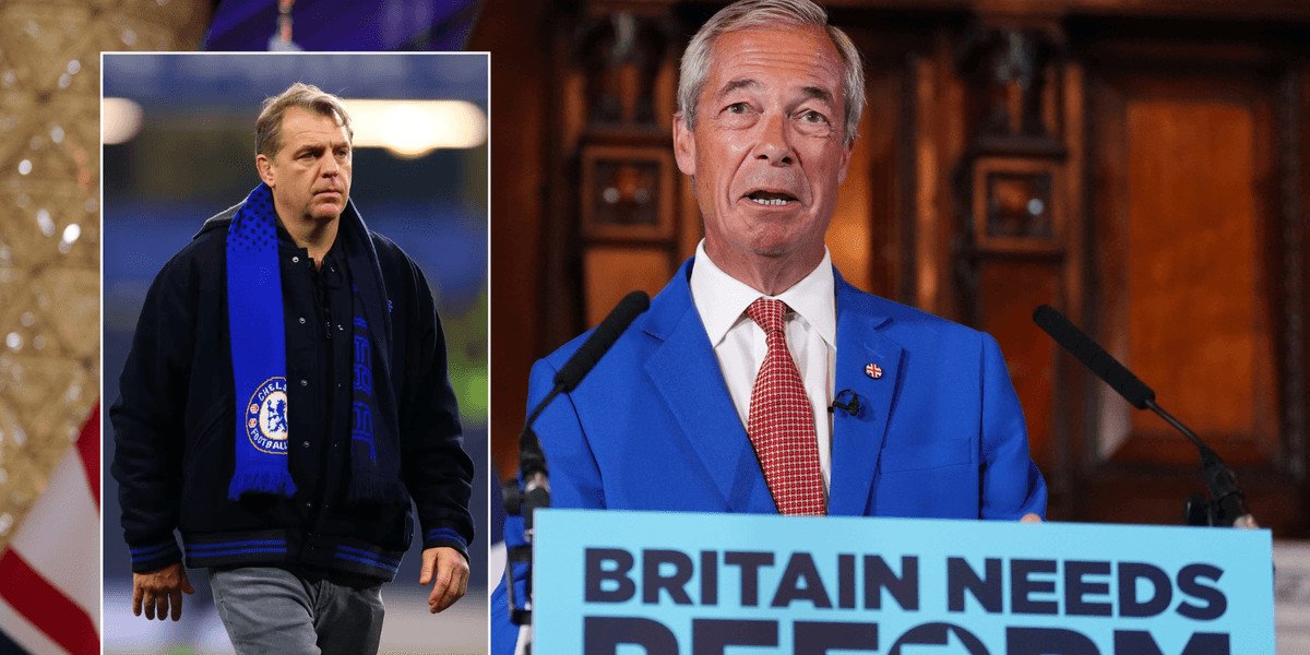 Reform UK receives £75,000 donation from company affiliated with Chelsea chairman Todd Boehly