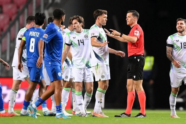 Republic of Ireland secures 3-0 victory over Israel amid political tensions in Nations League