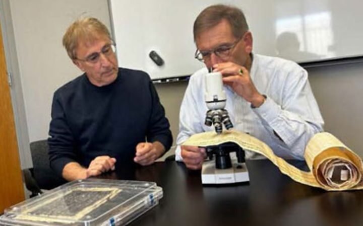 Researchers use AI to decode Herculaneum scrolls charred by Vesuvius eruption
