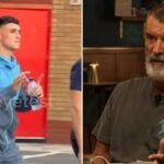 Roy Keane criticizes Phil Foden for taunting Manchester United fans after red card