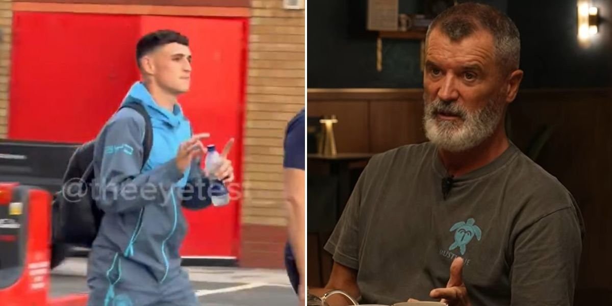 Roy Keane criticizes Phil Foden for taunting Manchester United fans after red card