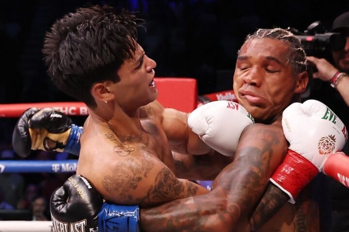 Ryan Garcia stops Conor Benn in two rounds to retain WBC welterweight title in Las Vegas