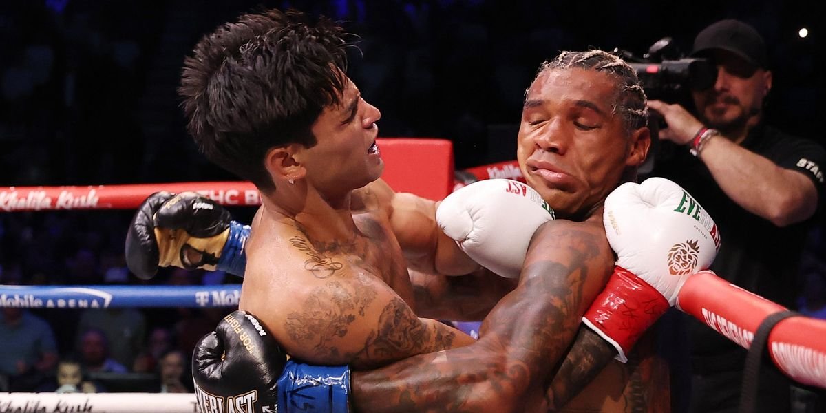 Ryan Garcia stops Conor Benn in two rounds to retain WBC welterweight title in Las Vegas