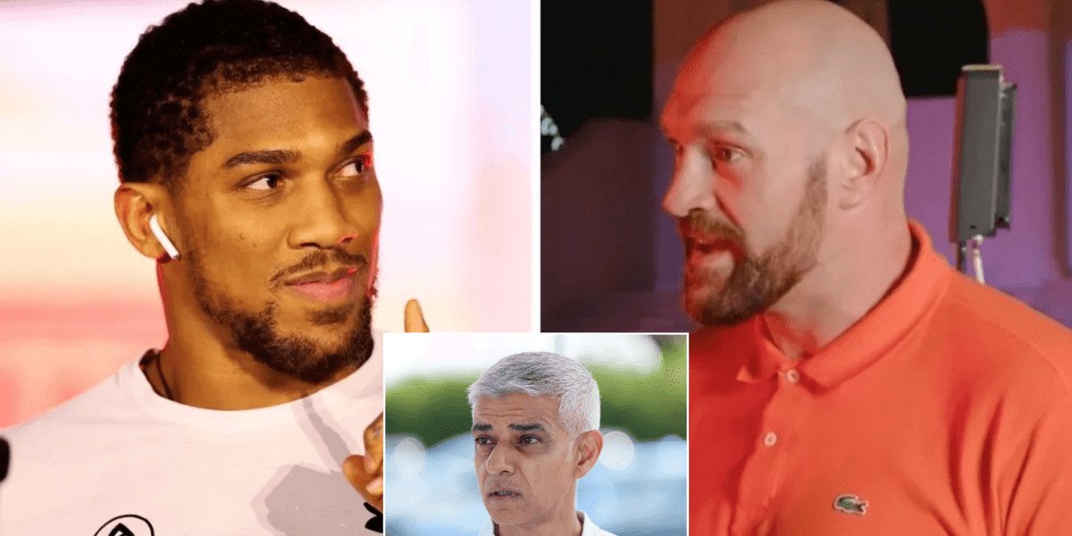 Sadiq Khan urges Anthony Joshua and Tyson Fury to stage fight in London