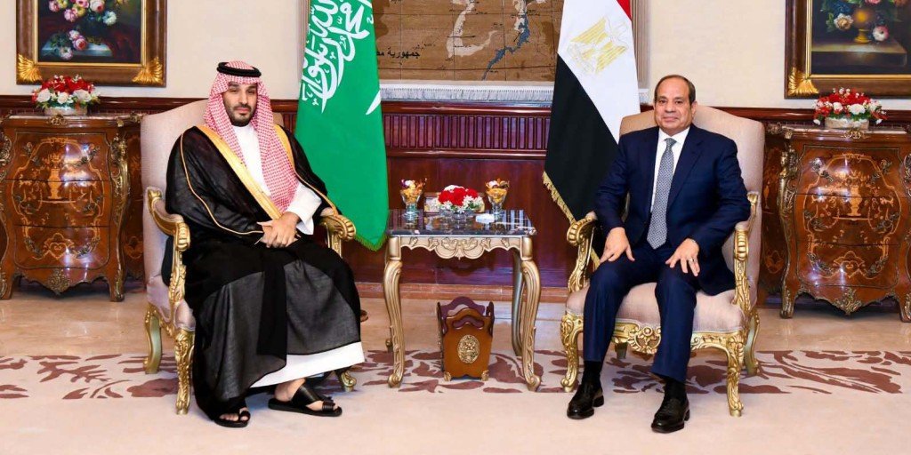 Saudi crown prince seeks support from Egypt as Houthi attacks threaten Red Sea oil routes
