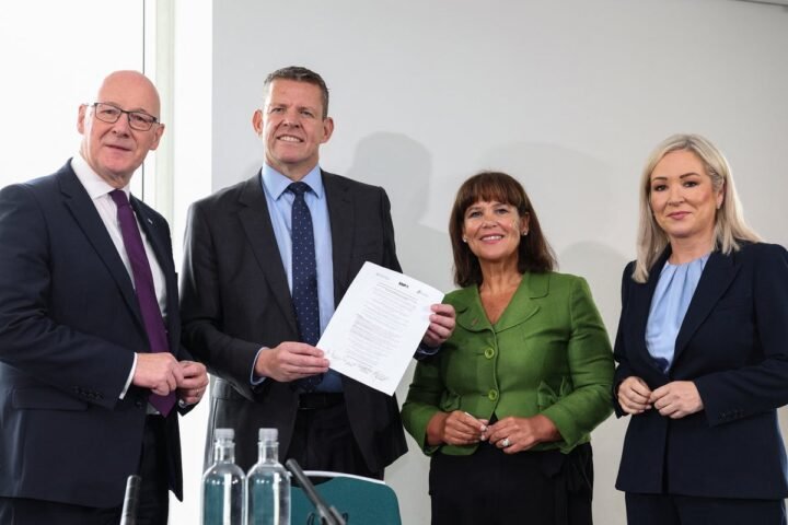 SNP, Plaid Cymru and Sinn Féin leaders unite to push for UK independence