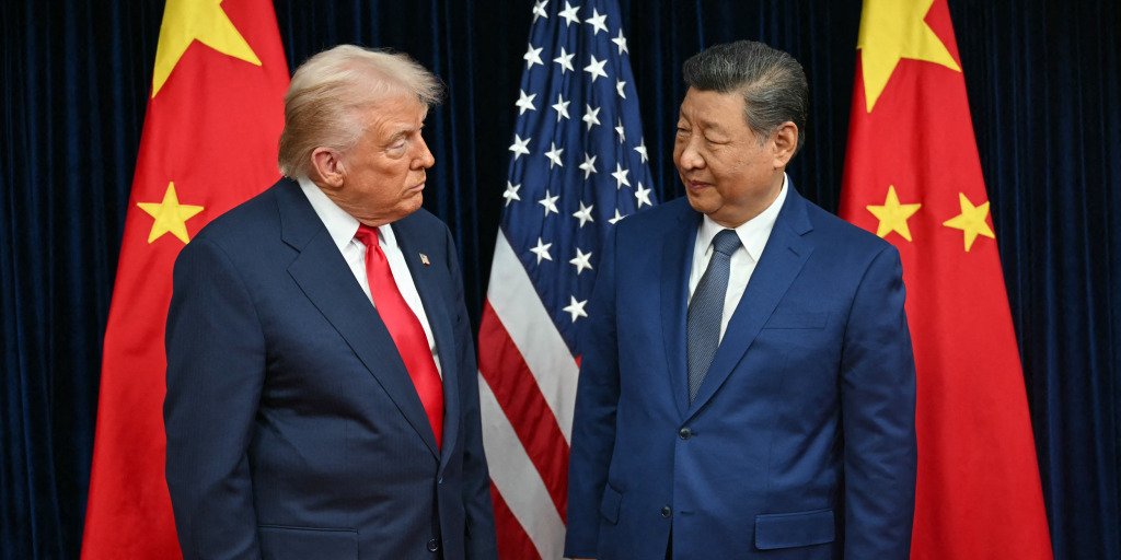 Trump and Xi meet in Washington to assess their positions on trade and AI