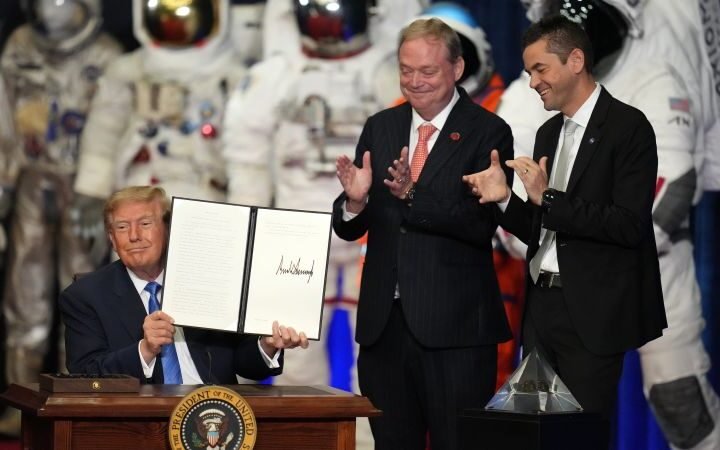 Trump proposes creation of a space academy to train future astronauts and scientists