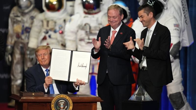 Trump proposes creation of a space academy to train future astronauts and scientists