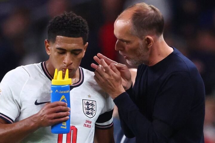 Tuchel encourages Bellingham to embrace aggression for England's success