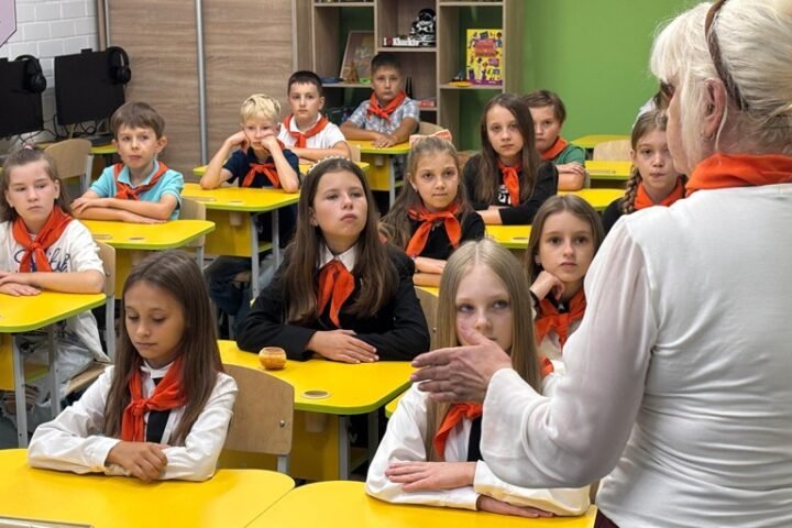 Ukraine opens underground school in Kharkiv to protect children from Russian bombardment