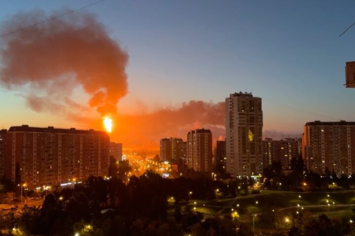 Ukrainian drone attack strikes Moscow region, causing two fatalities and refinery damage