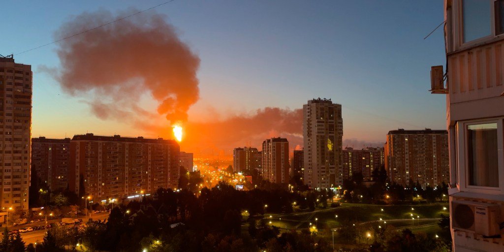 Ukrainian drone attack strikes Moscow region, causing two fatalities and refinery damage