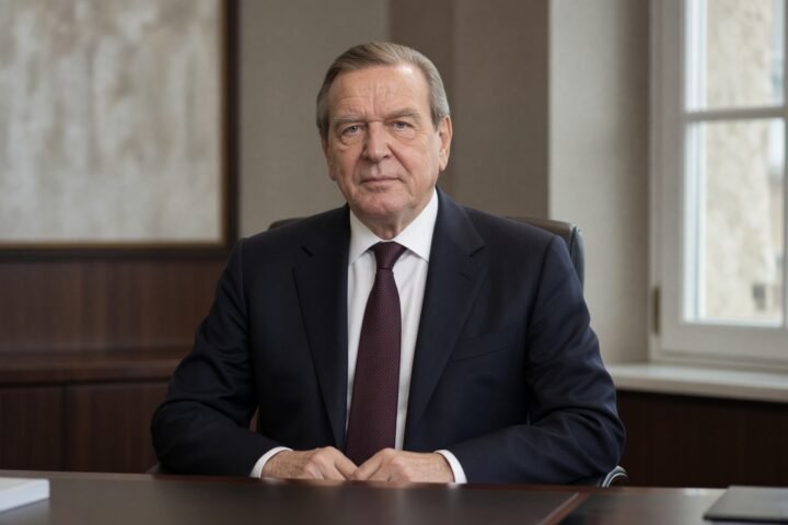 A former chancellor walked into Putin’s orbit — and Berlin had to explain the picture