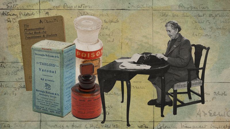 Agatha Christie’s early experiences reveal her fascinating approach to poison and crime writing