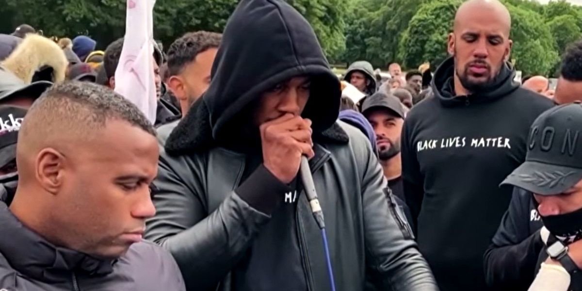 Anthony Joshua clarifies Black Lives Matter speech ahead of Tyson Fury fight