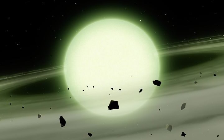 Astronomers identify first star that appears green to the human eye