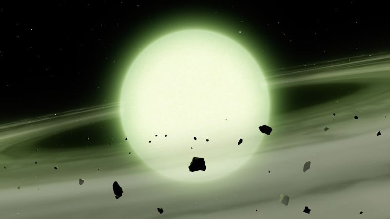 Astronomers identify first star that appears green to the human eye