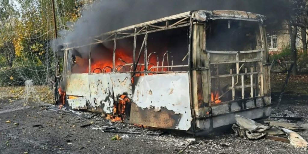 At least 30 killed in Russian bombing of buses in Kramatorsk, Ukraine