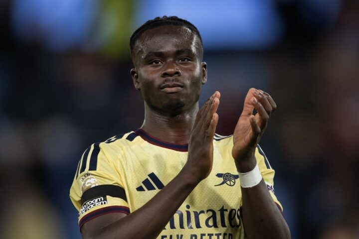 Bukayo Saka receives special recognition at Ballon d'Or ceremony