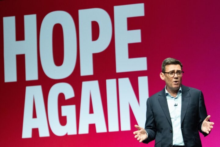 Burnham and Badenoch outline contrasting visions for UK at party conference