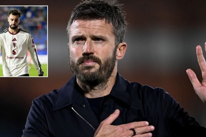 Carrick and Fernandes exchange criticism after Manchester United's disappointing defeat to Como