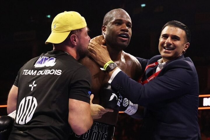 Daniel Dubois targets Oleksandr Usyk for potential trilogy after decisive win over Fabio Wardley